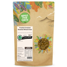 Whole Food Earth? - Freekeh Cracked Roasted Wheat Grain 2 kg | GMO Free | Natural | Source of Fibre | High Protein