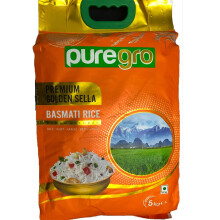 Puregro Premium Golden Sella Basmati Rice 5kg