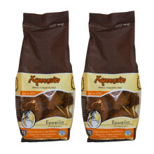 Erofili Small Carob Rusks from Crete ? No Salt, Sugar or Yeast Added ? 2 x 300g (600g Total) ? High Fibre, Vegan, Natural Snack ? Ideal for Salads,