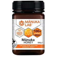 Manuka Lab Certified MGO 100+ Manuka Honey 500g - The Ultimate Natural Sweetener and Energy Booster for Vitality and Healthy Skin | Premium Quality
