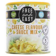 Free And Easy Dairy Free Cheese Sauce Mix 130g-6 Pack