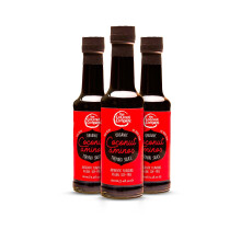Organic Coconut Aminos - Teriyaki - 160ml - 3 Bottles, Vegan, Naturally Fermented, no-Soy, Low Salt, Non-GM, Gluten-Free