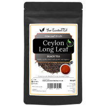 Your ExcellenTEA - Ceylon Black Tea Long Leaf - Loose Leaf Black Tea from Sri Lanka Leaves Orange Pekoe / 150g