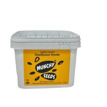 Munchy Seeds Lightly Toasted SUNFLOWER SEEDS, Source of Protein & Gluten Free, Packed w/Sunflower Seeds, Free From Nuts For Allergy Sufferers, Vegan