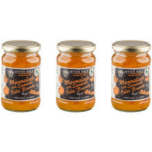 Otter Vale - Marmalade with Somerset Cider Brandy, orange fruit and a splash of regional brandy, hand-made in Devon, gluten-free, 315g glass jar x 3
