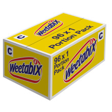 Weetabix Original Pack of 96 x 1 Biscuit (18g) ? 100 percent Wholegrain & High Fibre ? Source of Iron & Vitamin B1 ? UK?s No.1 Breakfast Cereal