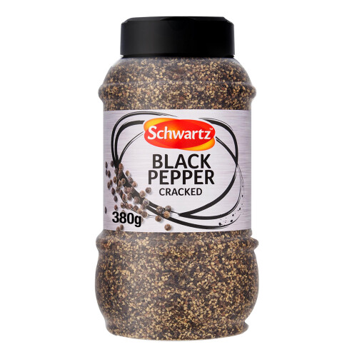 Schwartz Schwartz For Chef Cracked Black Pepper 380 G