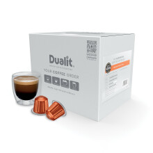 Indian Monsoon Recyclable Aluminium Coffee Capsules by Dualit - Compatible With Nespresso - 50 Servings - 5 X 10 Pk - 50 Servings of Premium Eco