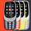 Celular Dual SIM 2G com tela de 2,4 polegadas e botões grandes, ideal para idosos. 4