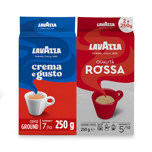 Lavazza Lavazza Ground Coffee - Dark & Medium Roast - 2 Pack.