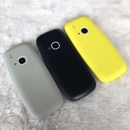Celular Dual SIM 2G com tela de 2,4 polegadas e botões grandes, ideal para idosos. 1