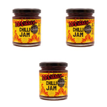 Mr Vikki?s Chilli Jam - Hot Condiment for Marinades, Stir-Frys & More | Made in Cumbria (3 Pack (3 x 220g))