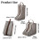 Sac de rangement pour bottes hautes avec fermeture éclair et poignée 3