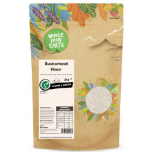 Wholefood Earth Buckwheat Flour 2 kg | GMO Free | High Fibre | Source of Protein