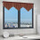 Blackout Window Valance with Scalloped Edge for Bedroom 7