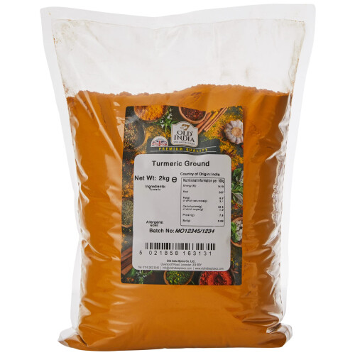 Old India Turmeric Ground 2kg
