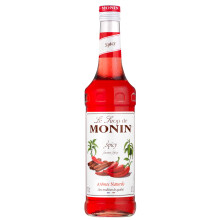 MONIN Premium Spicy syrup 700ml for Cocktails and Mocktails. Vegan-Friendly, Allergen-Free, 100% Natural Flavours and Colourings