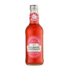 Fentimans Rhubarb Lemonade- Botanically Brewed - Exquisitely Crafted & Refreshing Soft Drinks - Gluten-Free and Vegan Friendly Soft Drinks - 12 x