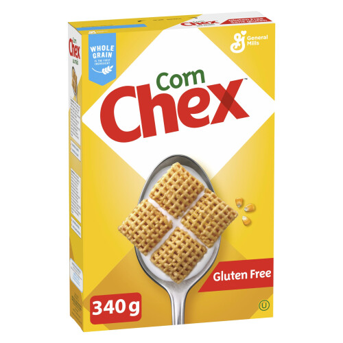 Corn Chex Gluten Free Cereal By General Mills 340g