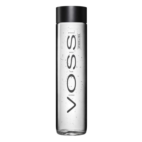 Voss Artesian Sparkling Water Bottle 800 ml (Pack of 12)