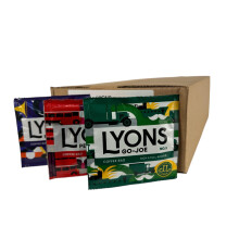 Lyons Mixed Coffee Bags 60 x 7g (60 Individually Sealed Bags) Go-Joe/Perkadilly/Rockadero