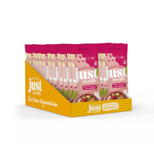 Just Live a Little Gluten Free Granola | 45g x24 packs | Vegan Granola No Added Sugar (Raspberry Coconut Cashew 24 x Portion Pack)