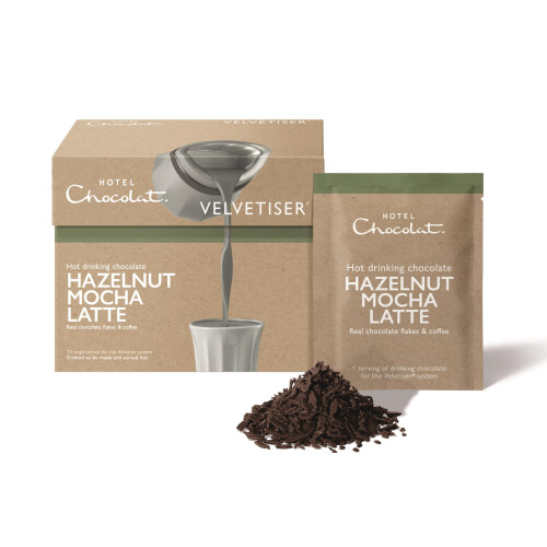Hotel Chocolat Hotel Chocolat - Hazelnut Mocha Latte Hot Chocolate Sachets