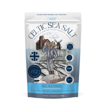 The Intelligent Health Celtic Sea Salt - Unrefined Light Grey Coarse Salt, Hand-Harvested in Gu?rande France - Natural, Kosher, Rich in 82 Vital