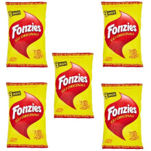 45x Fonzies Corn Snacks Crisps Potato Chips Cheese Flavour 211g (5? 9 Portions [23g])