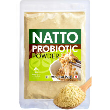 YAMASAN KYOTO UJI Japanese Natto Fermented Soybean Powder?50g?, Freeze-Dried Natto Powder, Good Source of Vitamin K, Japanese Probiotic and Prebiotic