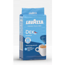 12x LAVAZZA DEK Ground Italian Coffee Espresso 250g Caffeine Free!