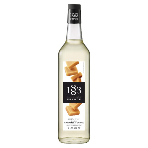 1883 Maison Routin Butterscotch Syrup 1 Litre