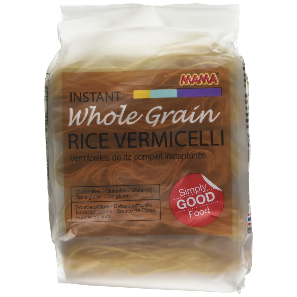 Mama Instant Whole Rice Vermicelli Noodles 225 G (Pack Of 6) Grain