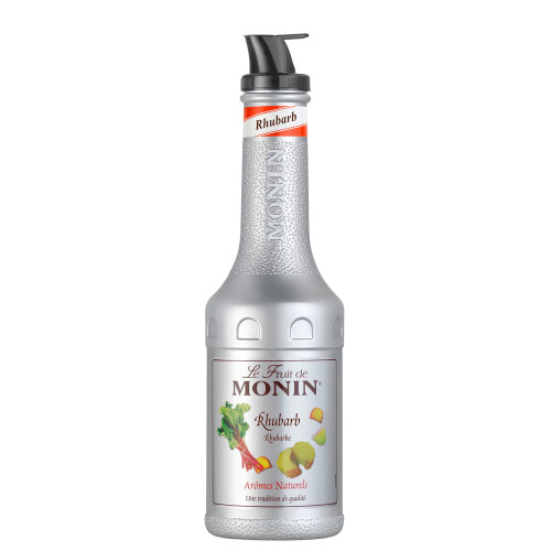 MONIN Rhubarb Fruit Mix Puree 1 Litre