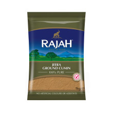 Rajah Spices Jeera Ground Cumin | Jeera | Cumin Powder | Jiru | JIRA | (1kg)