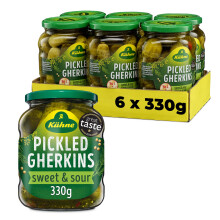 Kuhne Gherkins 330 g (Pack of 6)