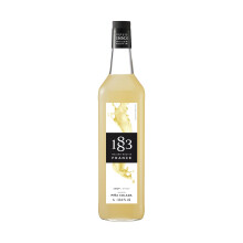 1883 Maison Routin Premium Pina Colada Flavoured Syrup for Cocktails, Mocktails, Smoothies, Iced Tea, Desserts Glass 1L