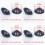 Luidsprekerstofkapjes PP22mm34mm35mm45mm2 stuks 3
