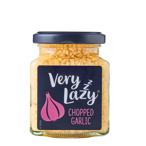 VERY LAZY Chopped Garlic,pack of 6