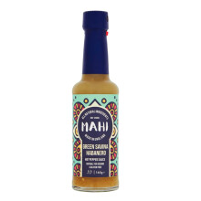 MAHI Hot Chilli Sauce - Green Savina Pepper Mild Spicy Sauce | 6x Pack | Vegan & Gluten Free | Perfect for BBQs & Every Day Meals | Spicy & Sweet With