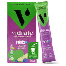 Vidrate Electrolytes Powder Minis - Hydration Sachets with Vitamins & Electrolytes For Kids - Zero Sugar Hydration Powder No Artificial Sweeteners &