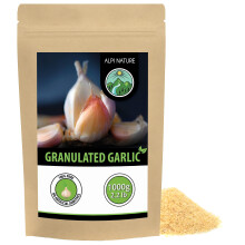 Alpi Nature Garlic Granules 1kg 2.2 lb, Dried and Minced Garlics, Granulated Garlic Seasoning