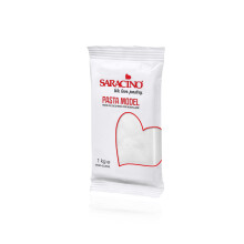 Saracino White Sugar Paste for Modelling 1 kg Gluten Free Made in Italy