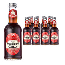 Fentimans Cherry Cola - Botanically Brewed Cola with a Cherry Twist - Exquisitely Crafted & Refreshing Soft Drinks - Gluten-Free and Vegan Friendly