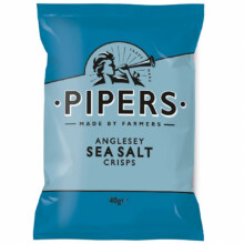 Pipers Anglesey Sea Salt Taster Pack 8x40g