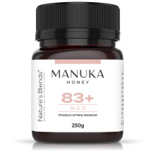 Nature's Blends Raw Manuka Honey MGO 83+ | Authentic New Zealand Manuka Honey | Naturally Rich, Smooth & Pure | Supports Immunity, Digestion & Daily