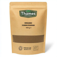 Organic Cumin Powder 500g,Certified Organic, Non-GMO, Vegan, No Additives, No Preservatives, Resealable Bag by Thames Organic 500g