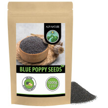 Alpi Nature Poppy Seeds 1kg 2.2 lb, Whole Blue Poppy Seeds for Cooking and Baking, Gluten Free