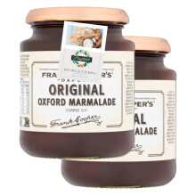 Coarse Marmalade Bundle with Frank Cooper Coarse Cut Oxford Marmalade 454g 2 Pack + Brightdale Kitchen Booklet