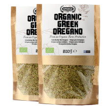 Apsogo Oregano - Organic Dried Oregano produced in Greece - Premium Quality & Excellent Taste (400g)